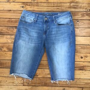 MAVI Keira jeans shorts size 28 mid-rise stretchy denim sexy boho shorts cut off